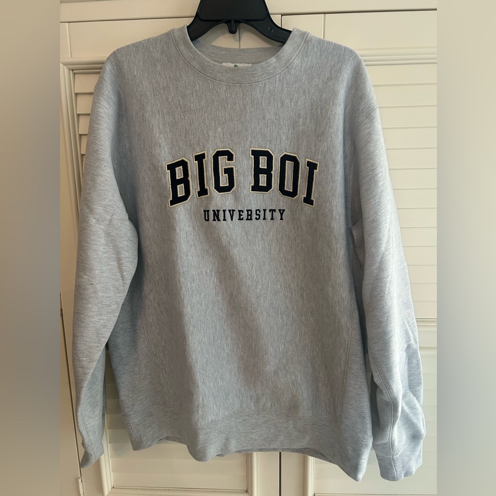 CBUM LARGE Gray Independent Trading Company Sweatshirt